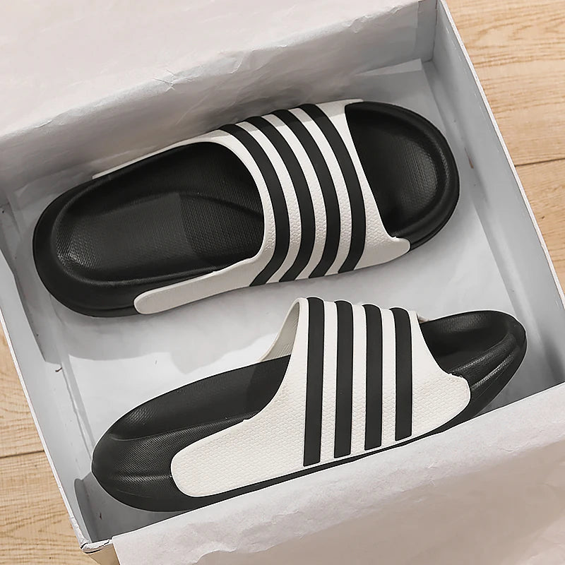 Sports Slides - Men's Quick Dry Beach Sandals & Outdoor Clogs