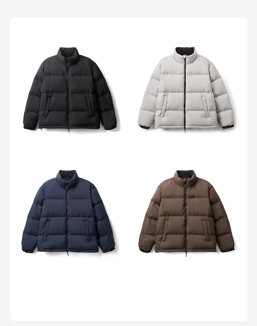 Men's Winter Oversize 90% White Duck Down Coats Warm Comfortable Down Puffer Jacket