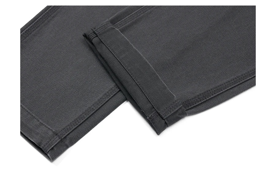 Men's Loose Tapered Cargo 12Oz Cotton Fabric Trousers