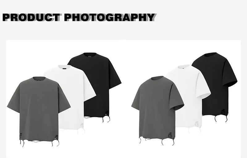 Men's Ripped Cotton Tee