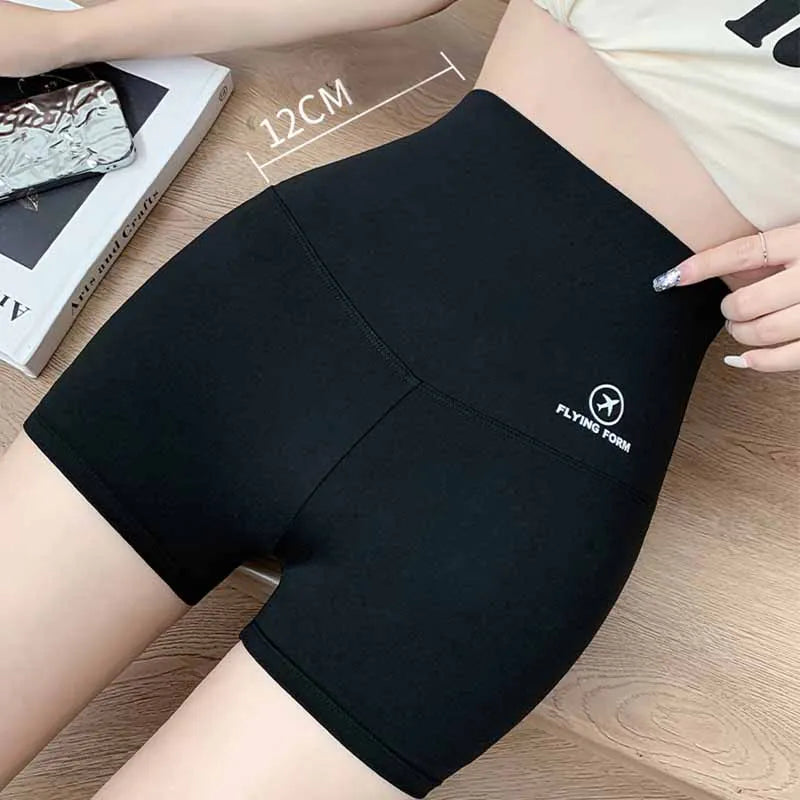 Seamless Women Sports Shorts High Waist Fitness Jogging Body Shaping Boxers Push Up Scrunch Biker