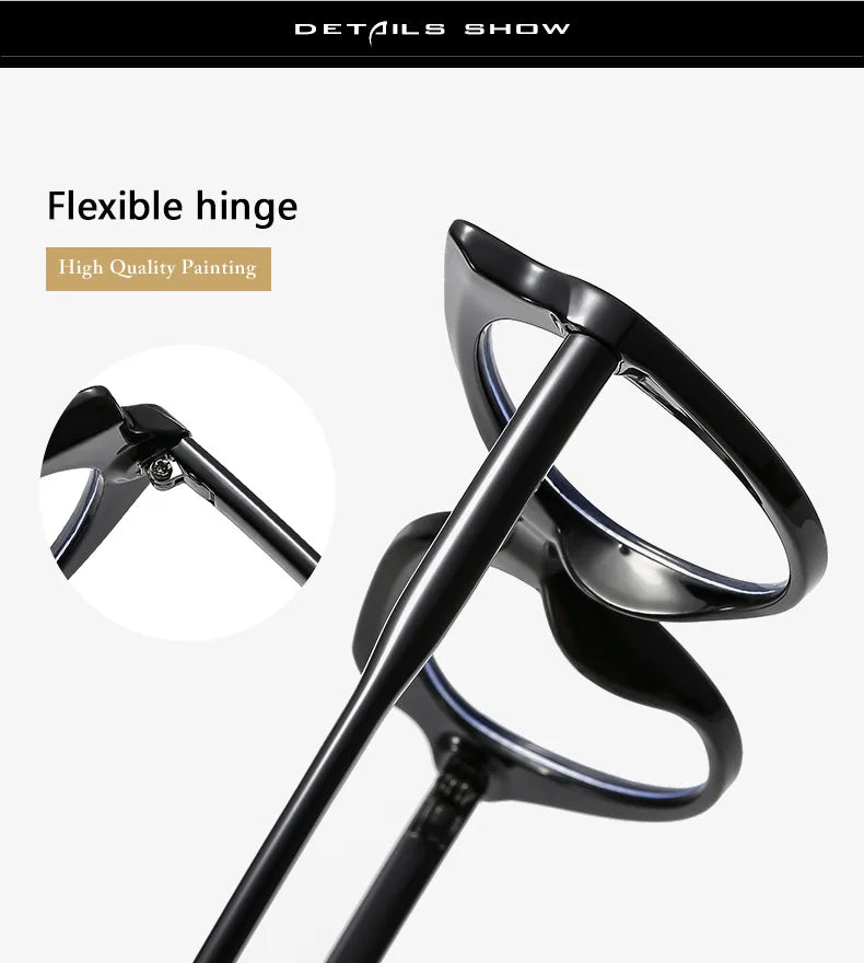 Cat Eye Glasses for Women - Anti Blue Light Computer Eyewear