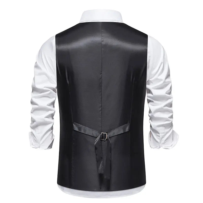 Men Double Breasted Waistcoat