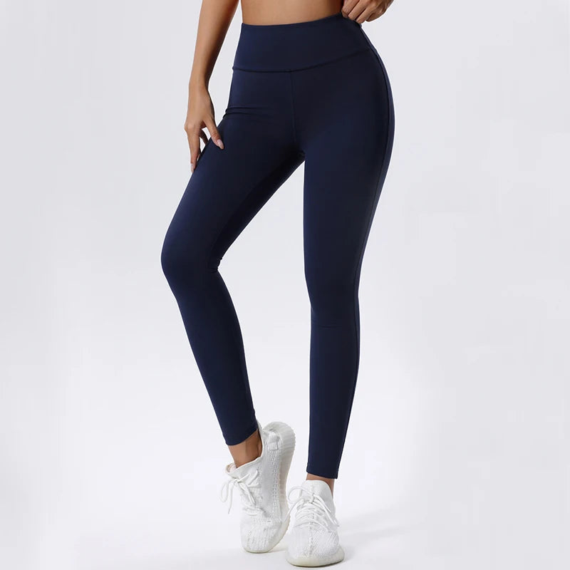 Women's High Waist Sports Leggings Slim Fit Super Stretch Yoga Pants  Butt Lift Workout Tights Gym Clothes Sportswear