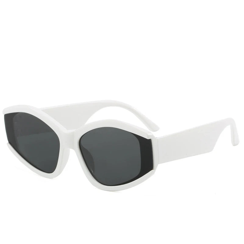 Fashion Large Frame Sunglasses - Colorful UV400 Protection for Women & Men