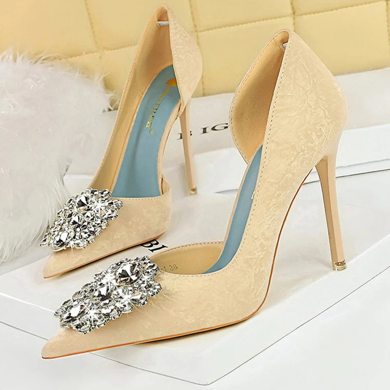 Women's  Rhinestone  Stilettos High Heels