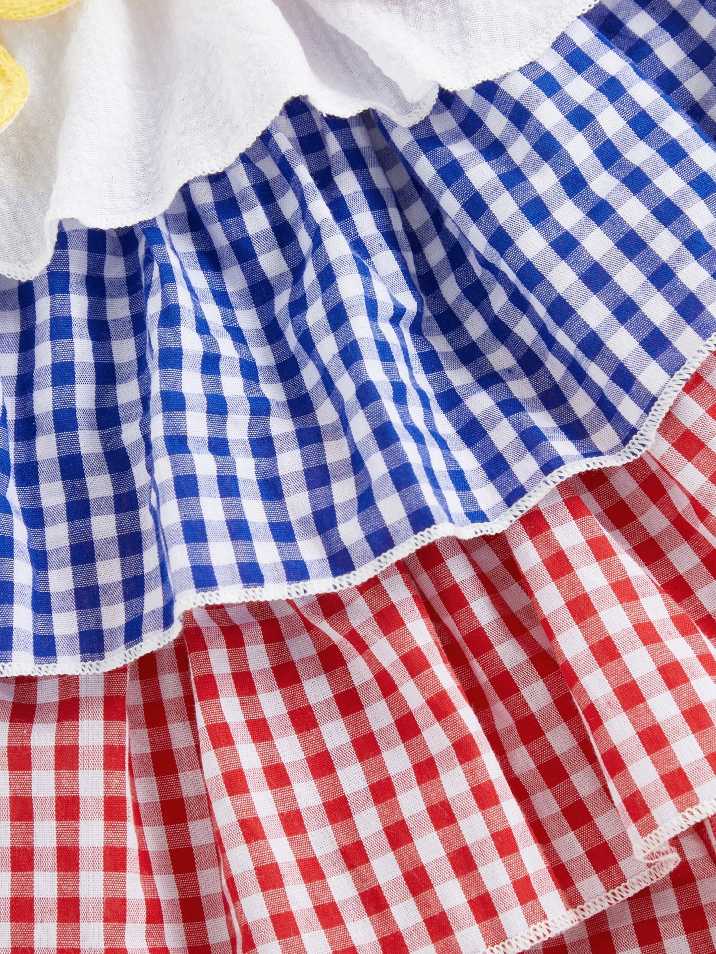 Baby Girls' Plaid Ruffle Floral Cami Dress