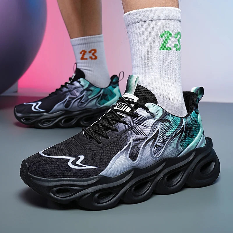 Breathable Sports Shoes for Men - Summer Casual Sneakers