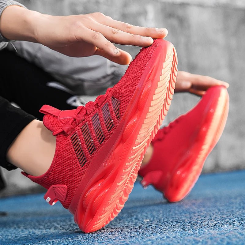 Unisex Platform Skateboard Sneakers - Breathable Sports Shoes