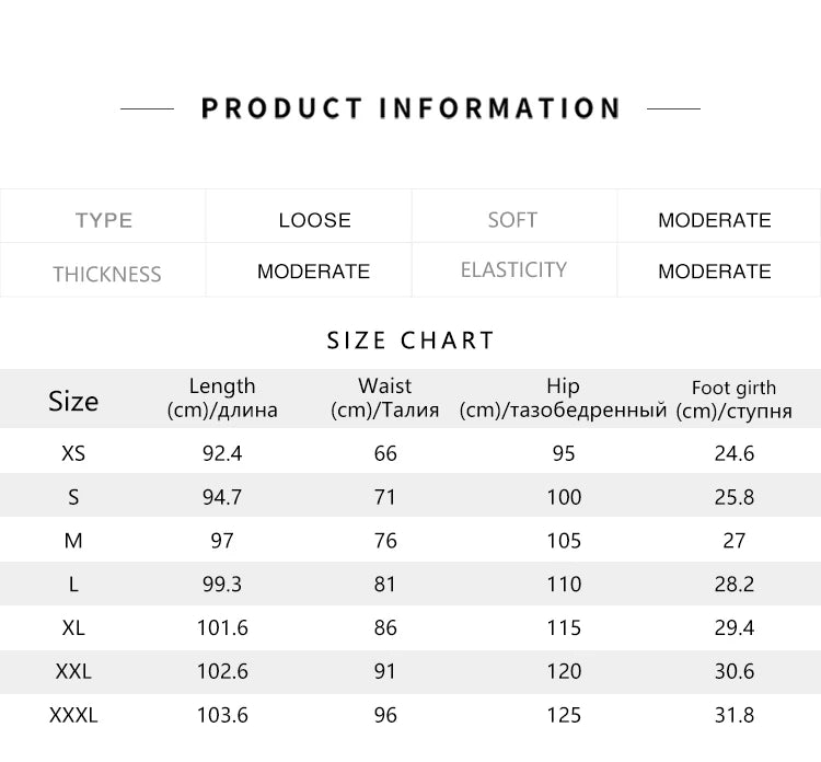 Men's Cargo Jogger Trousers - Drawstring Loose Fit Winter Streetwear Pants