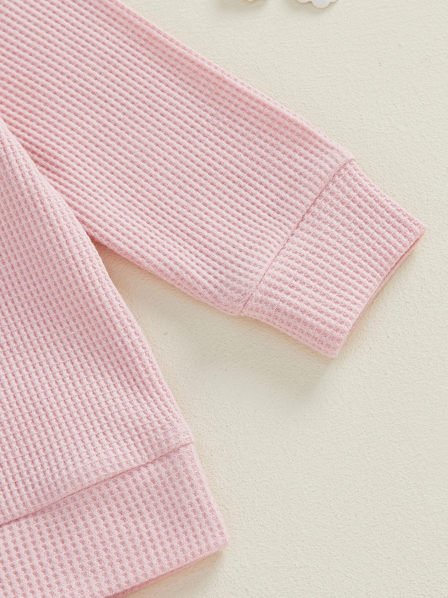 Toddler Baby Girls Valentine's Day Heart Print Long Sleeve Pullover and Pants Set