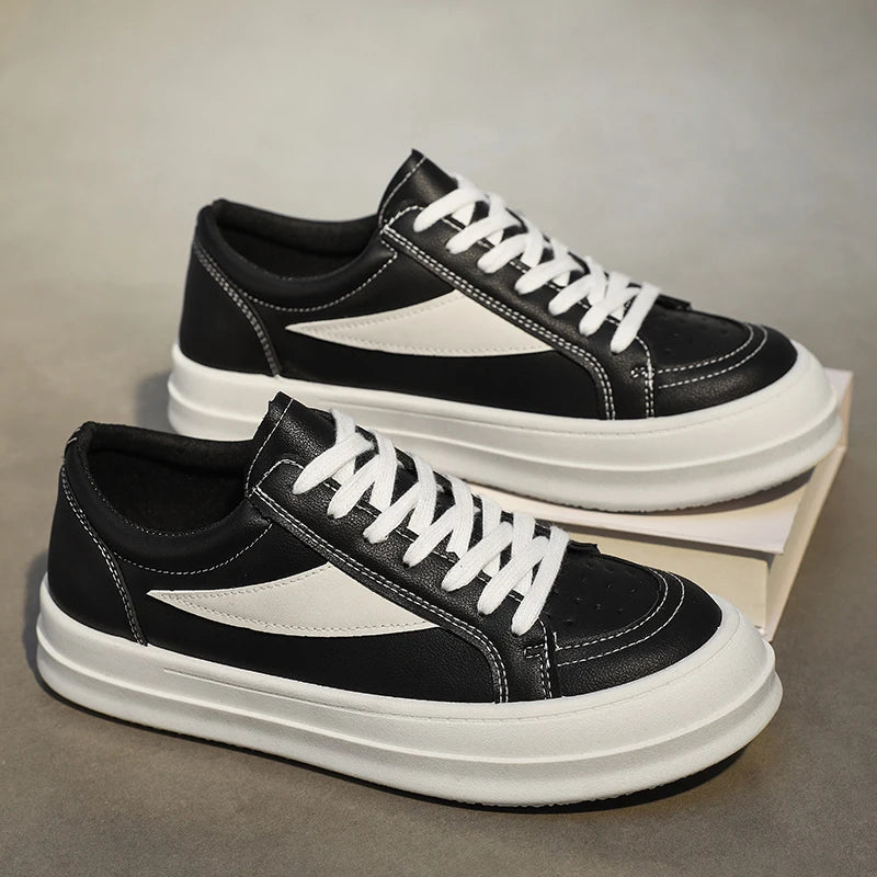 Men's Casual Sneakers - Personalized Design Skateboard Running Trainers