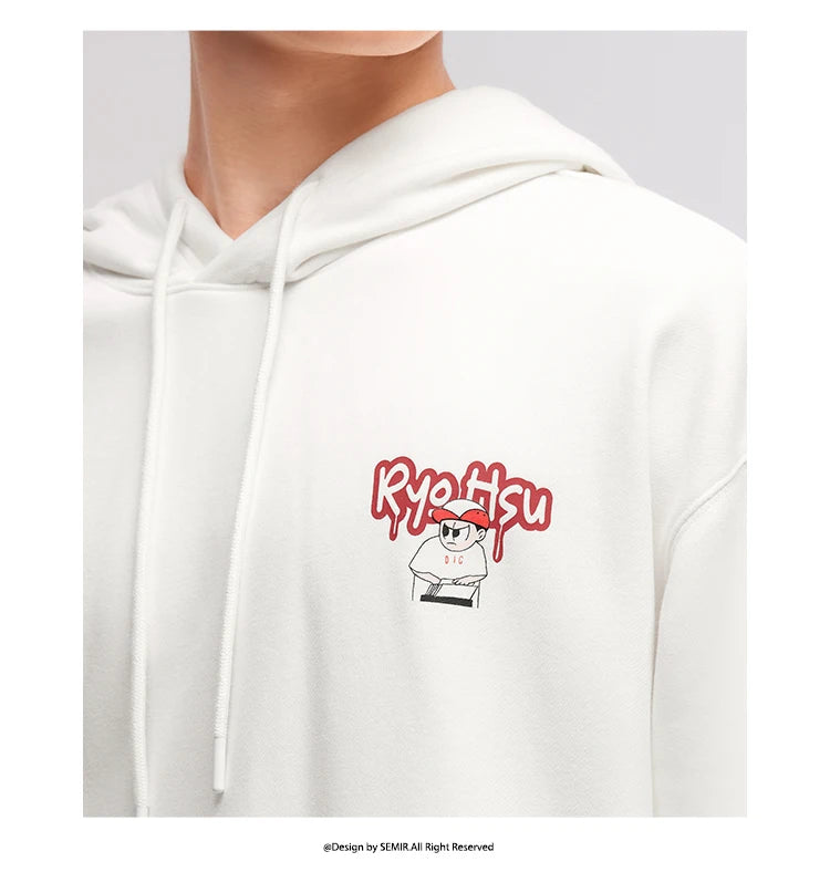 Men's Winter Campus Hoodie - Couple Matching Hooded Sweatshirt 2025