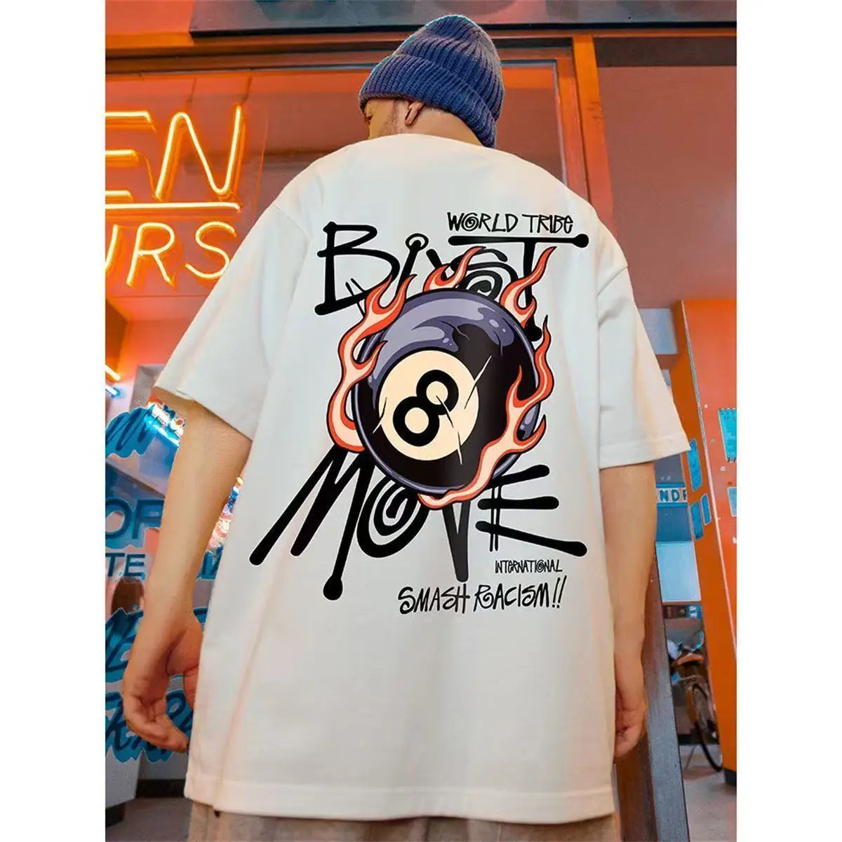 Men's American Short Sleeve Cotton T-Shirt