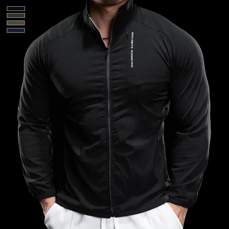 Men's Thicker Pullover Zipper Pullover  Run Outdoor Turtleneck Sweatshirt