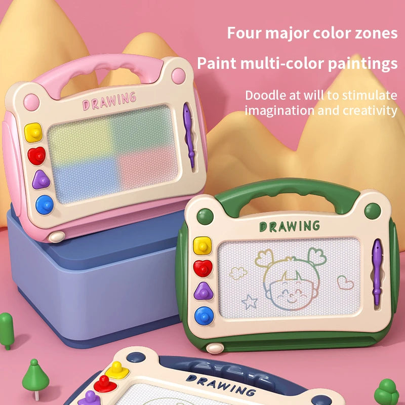 Children's Magnetic Drawing Board WordPad Colour Graffiti Board Art Educational Drawing Toy