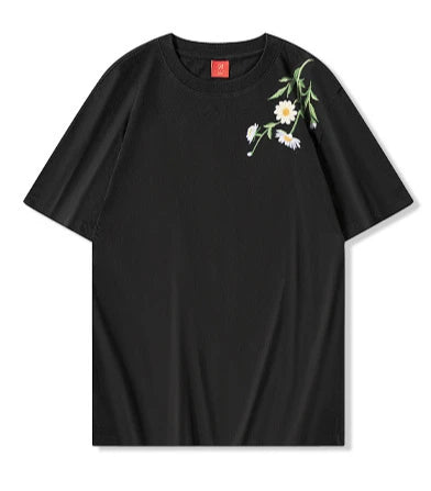 Embroidered Floral T-Shirt