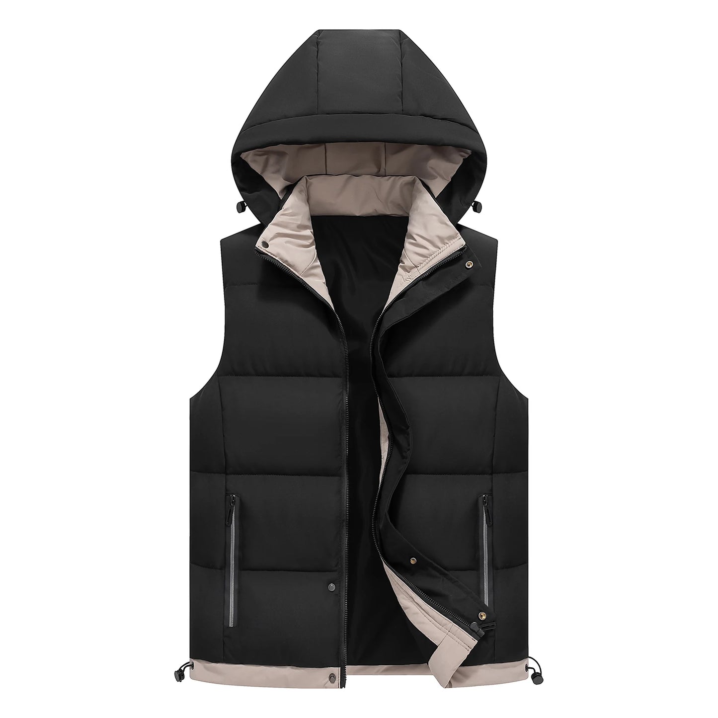 Men's Hooded Vest Jacket