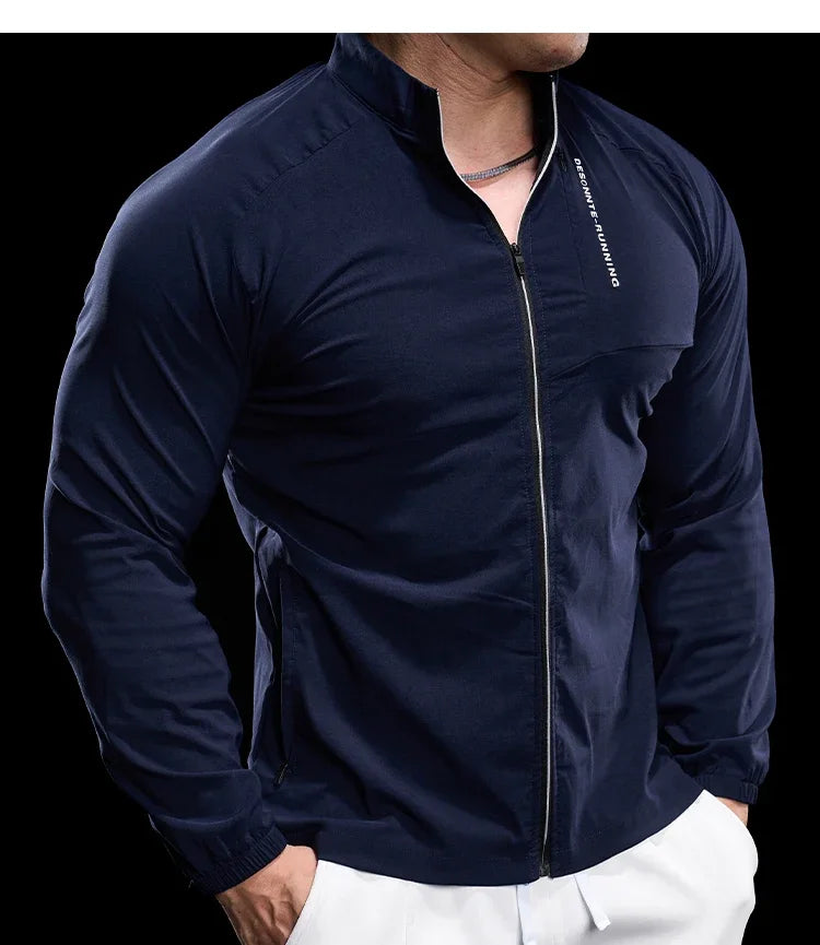 Men's Thicker Pullover Zipper Pullover  Run Outdoor Turtleneck Sweatshirt