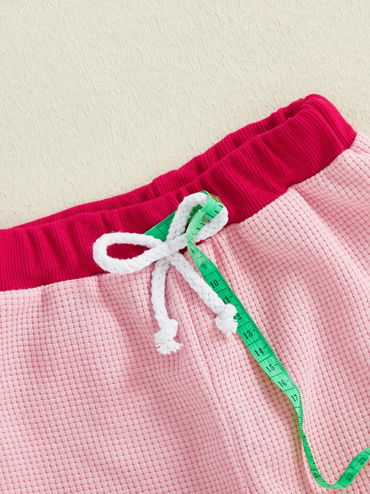 Toddler Girls Valentine's Day 2-Piece Outfit - Heart Letter Sweatshirt & Pants