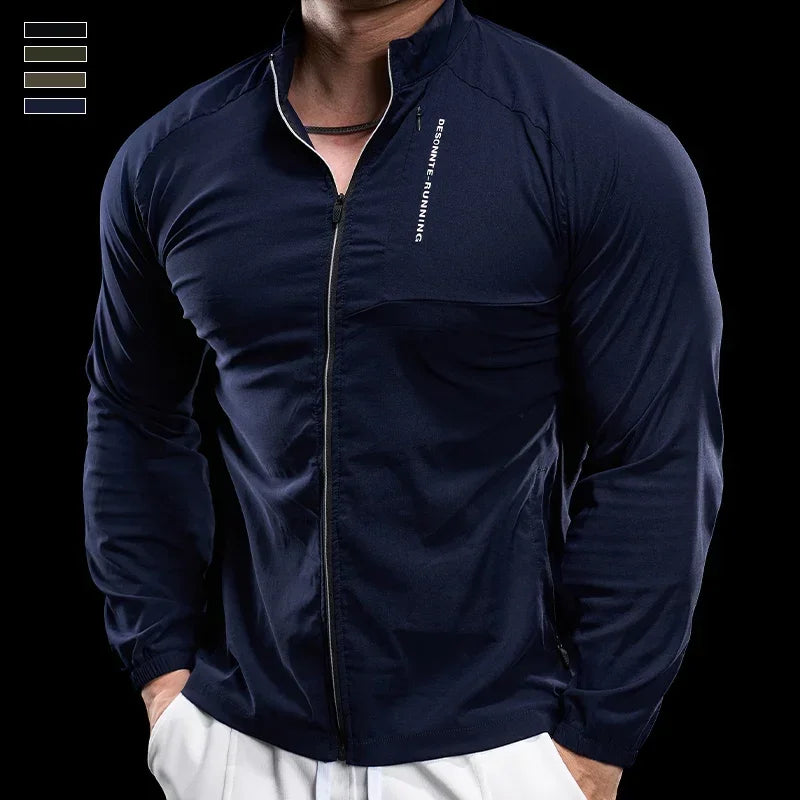 Men's Thicker Pullover Zipper Pullover  Run Outdoor Turtleneck Sweatshirt