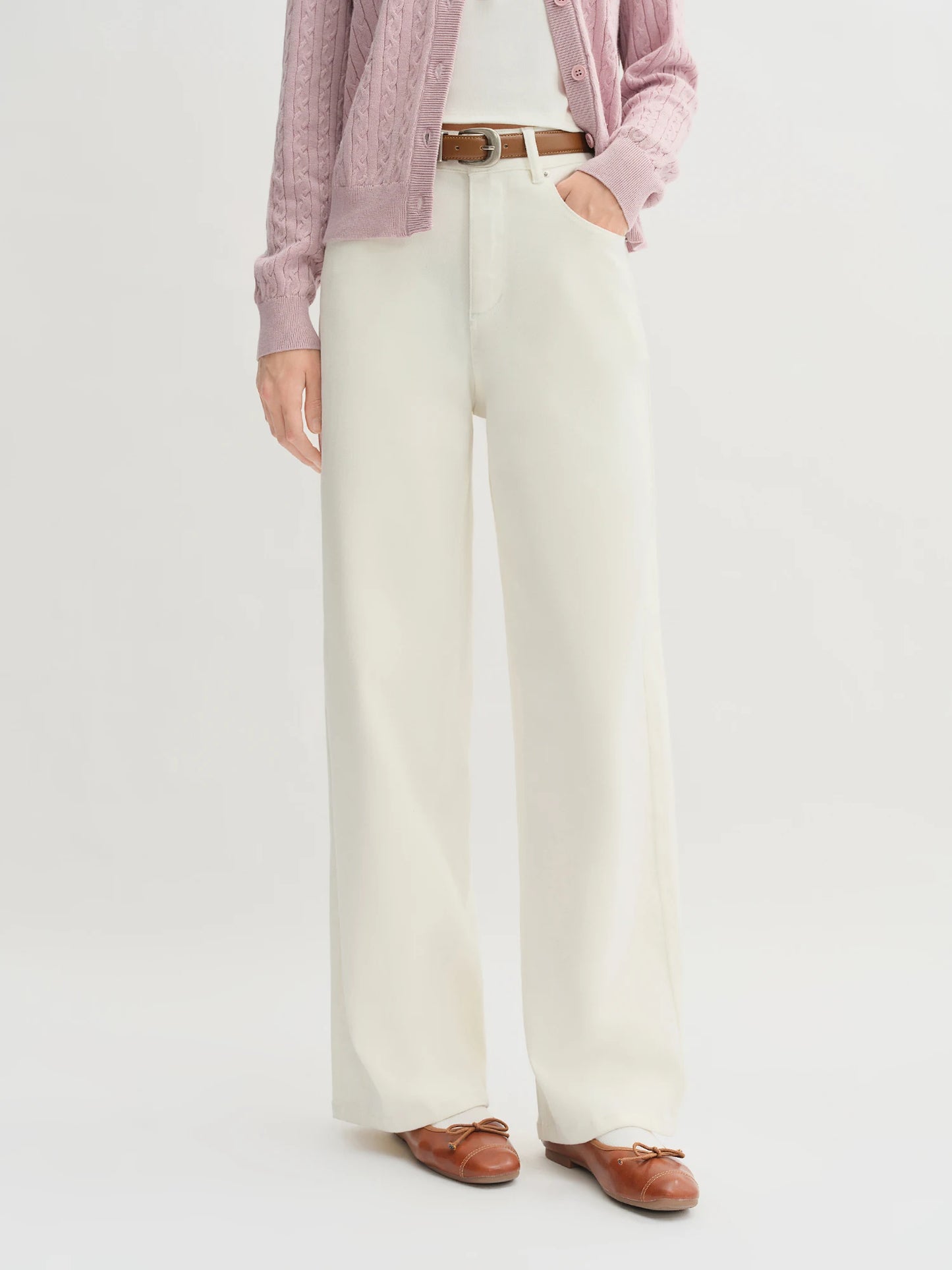 Women's Autumn Long Sleeve Shirt & A-Line Skirt Outfit