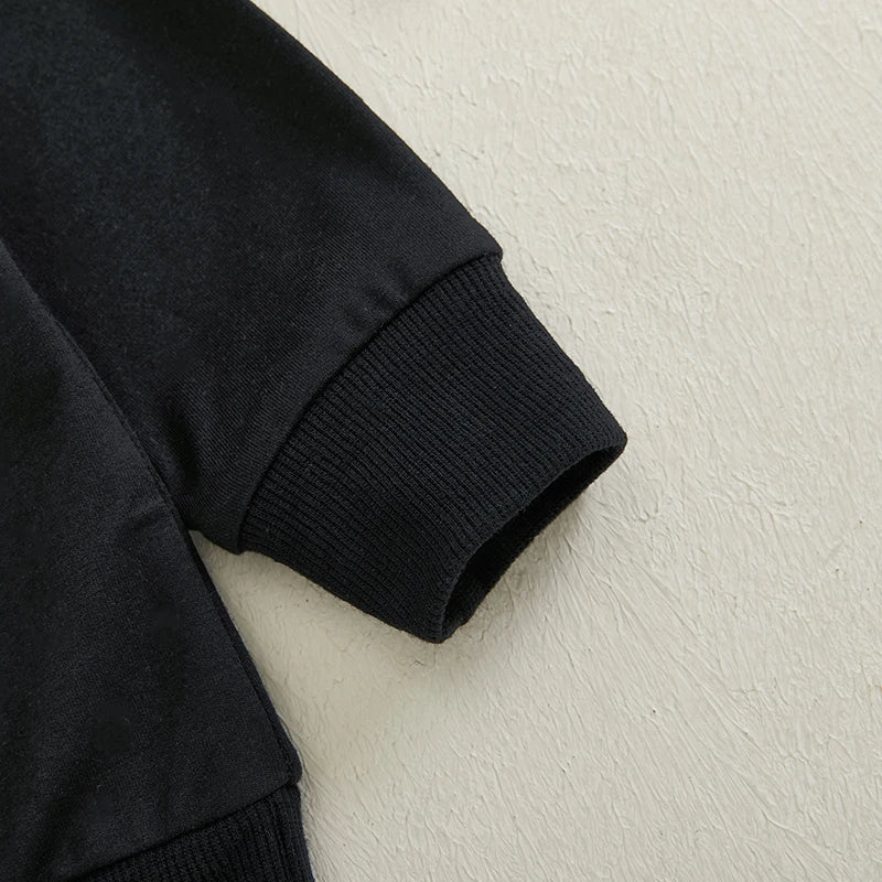 Baby Boys' Sports Style Sweatshirt - Casual Long Sleeve Pullover