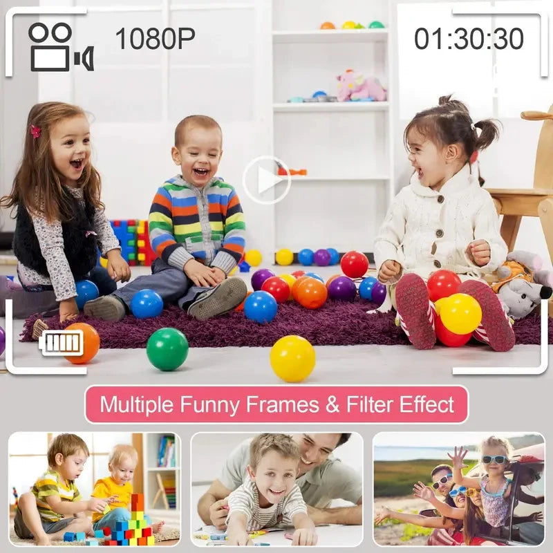 Children's Digital Camera 1080P Video Camera