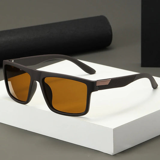 Retro Polarized Sunglasses - UV400 Anti-Glare Driving Eyewear