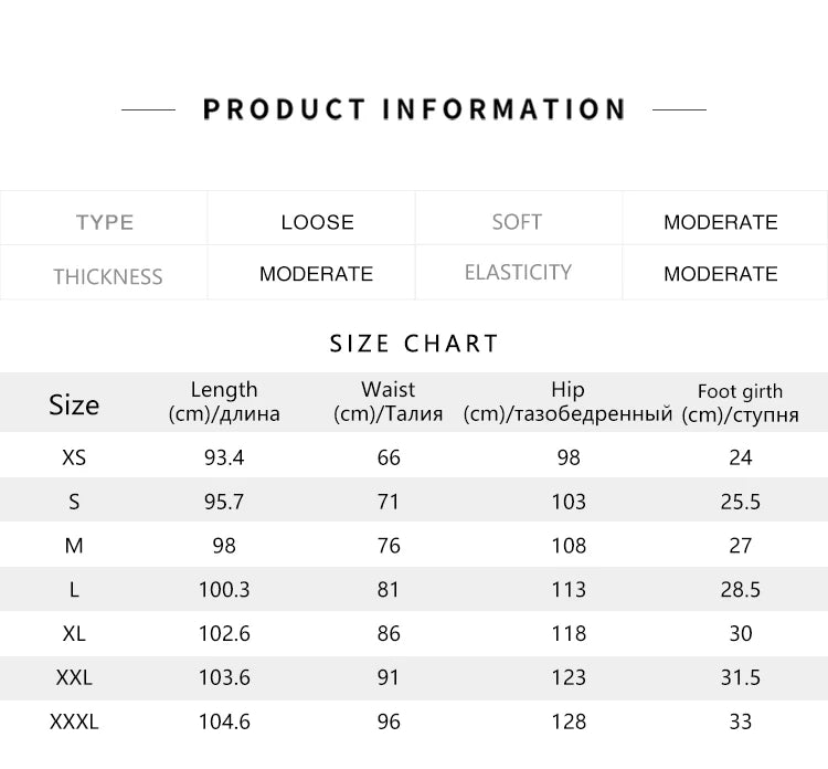 Loose Fit Cargo Jogger Pants - Trendy Streetwear Long Trousers