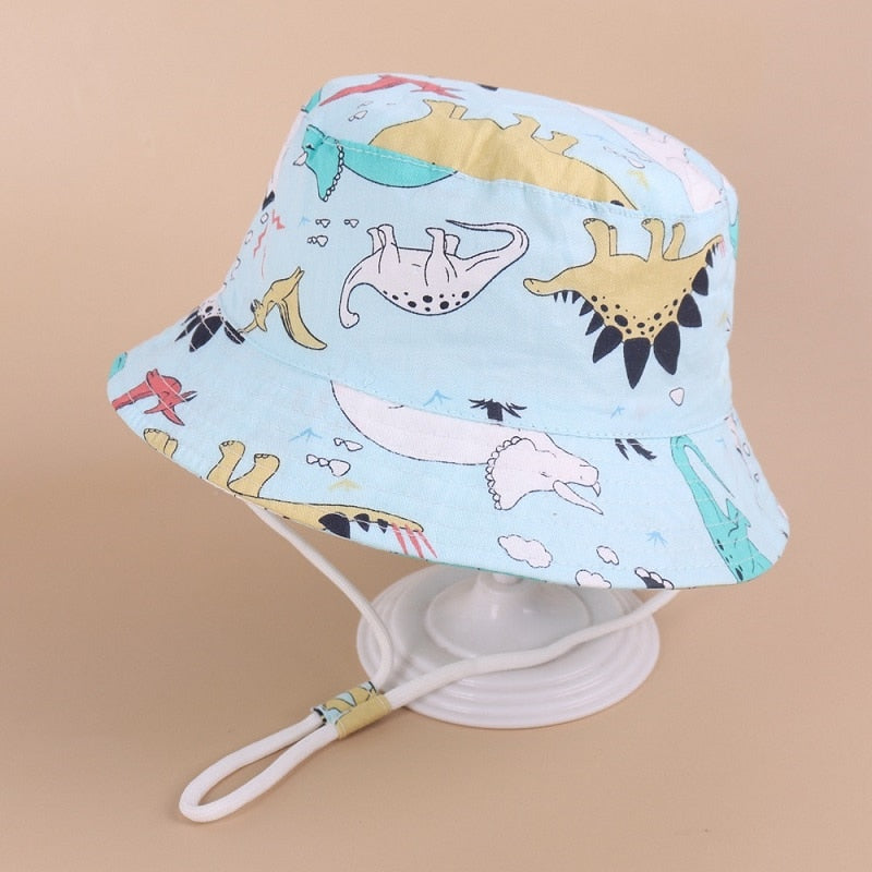 Children's Baby Cotton Cartoon Bucket Hat