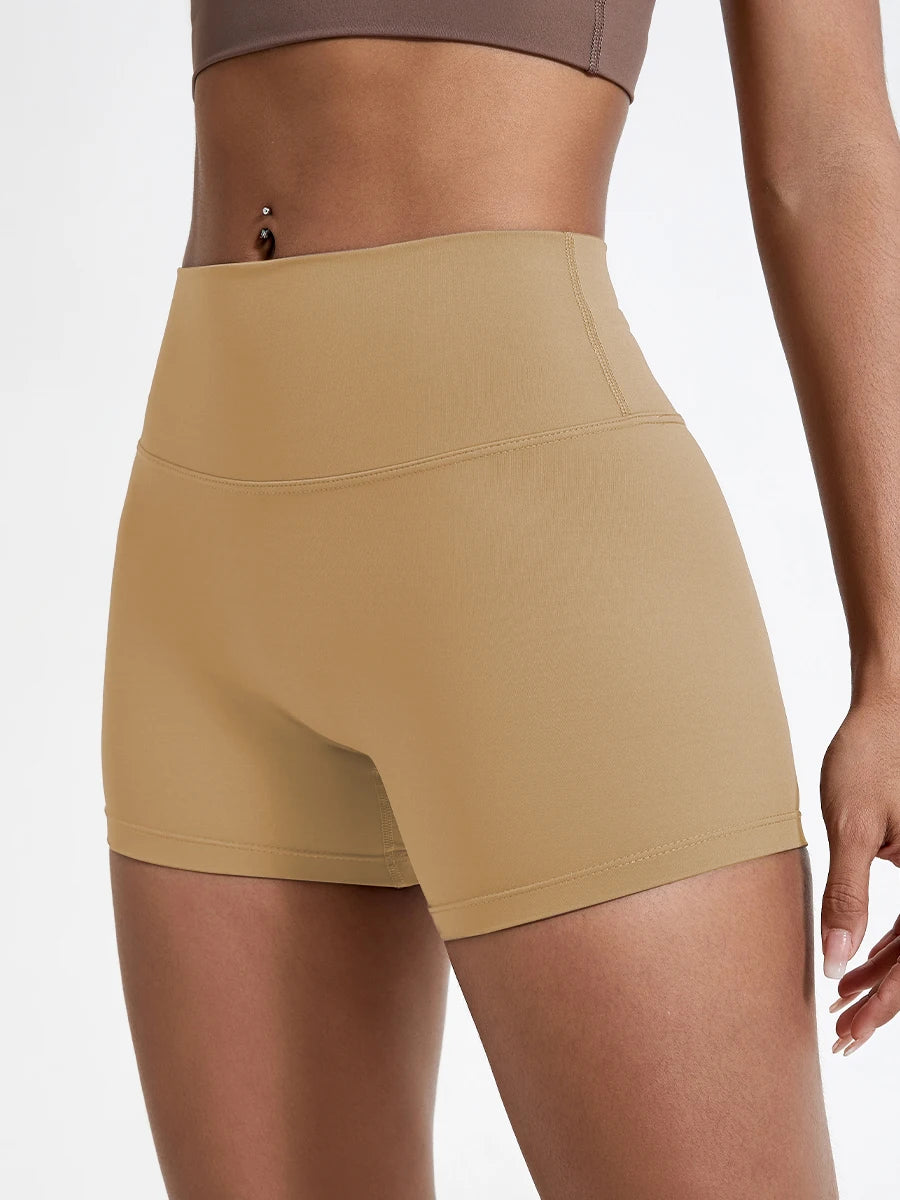 Women's Running Sports Buttock Lift Gym Leggings Cycling Slim Fit Workout High Waist Yoga Shorts
