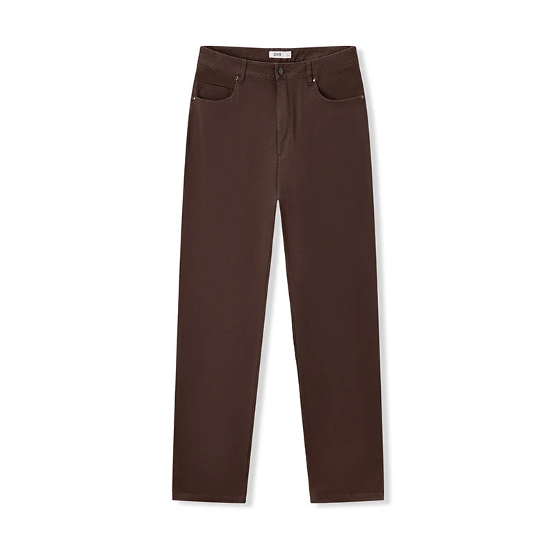 Men's Casual Pants - Minimalist Style Long Trousers for Daily Commuting