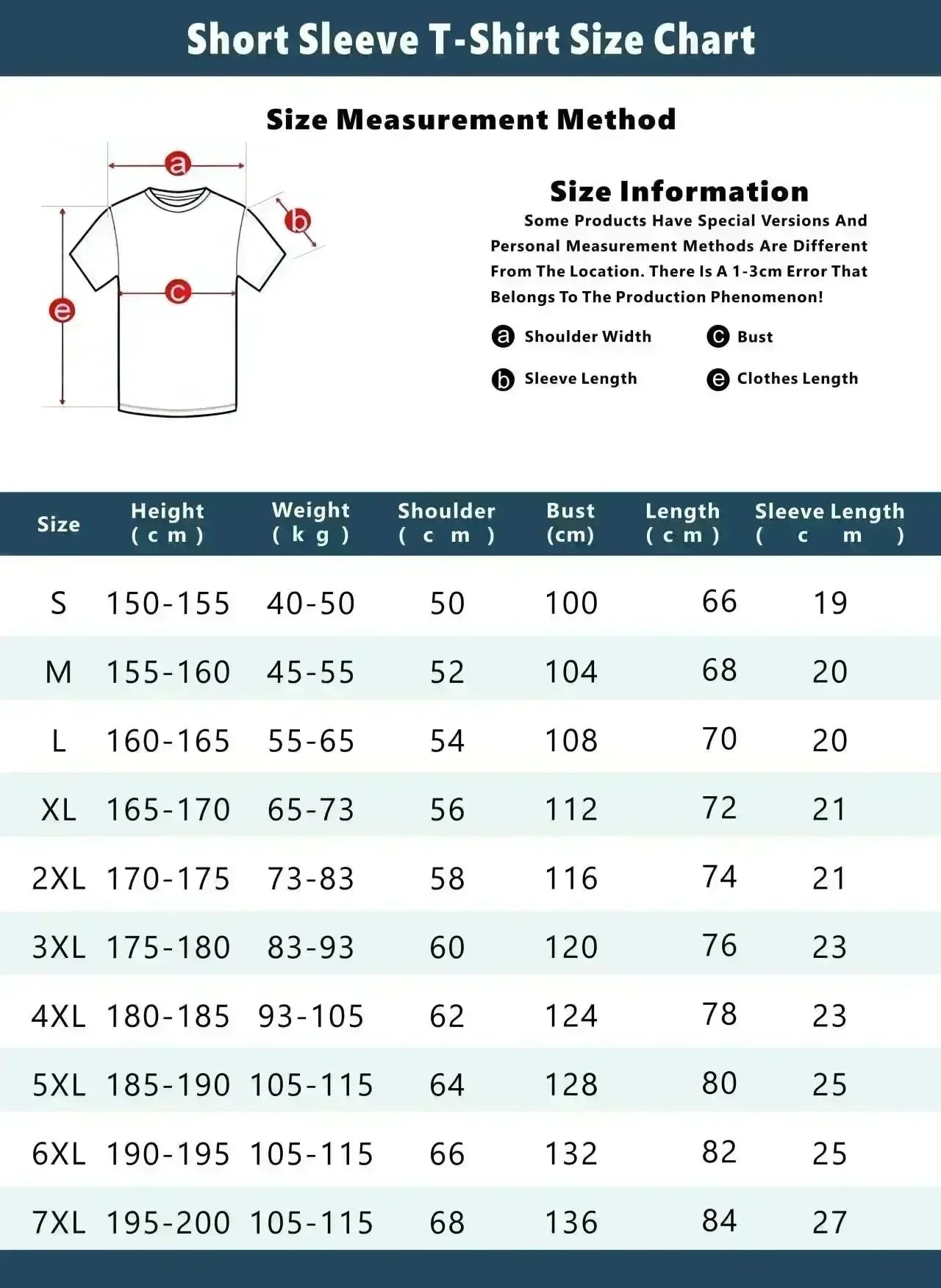 Men's Cotton Short Sleeve Summer Oversized  T-Shirt