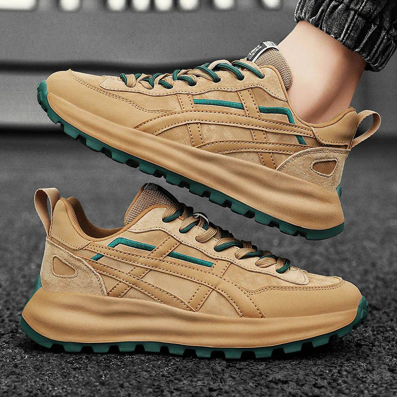 Casual Platform Sneakers - Men's Running & Tennis Shoes