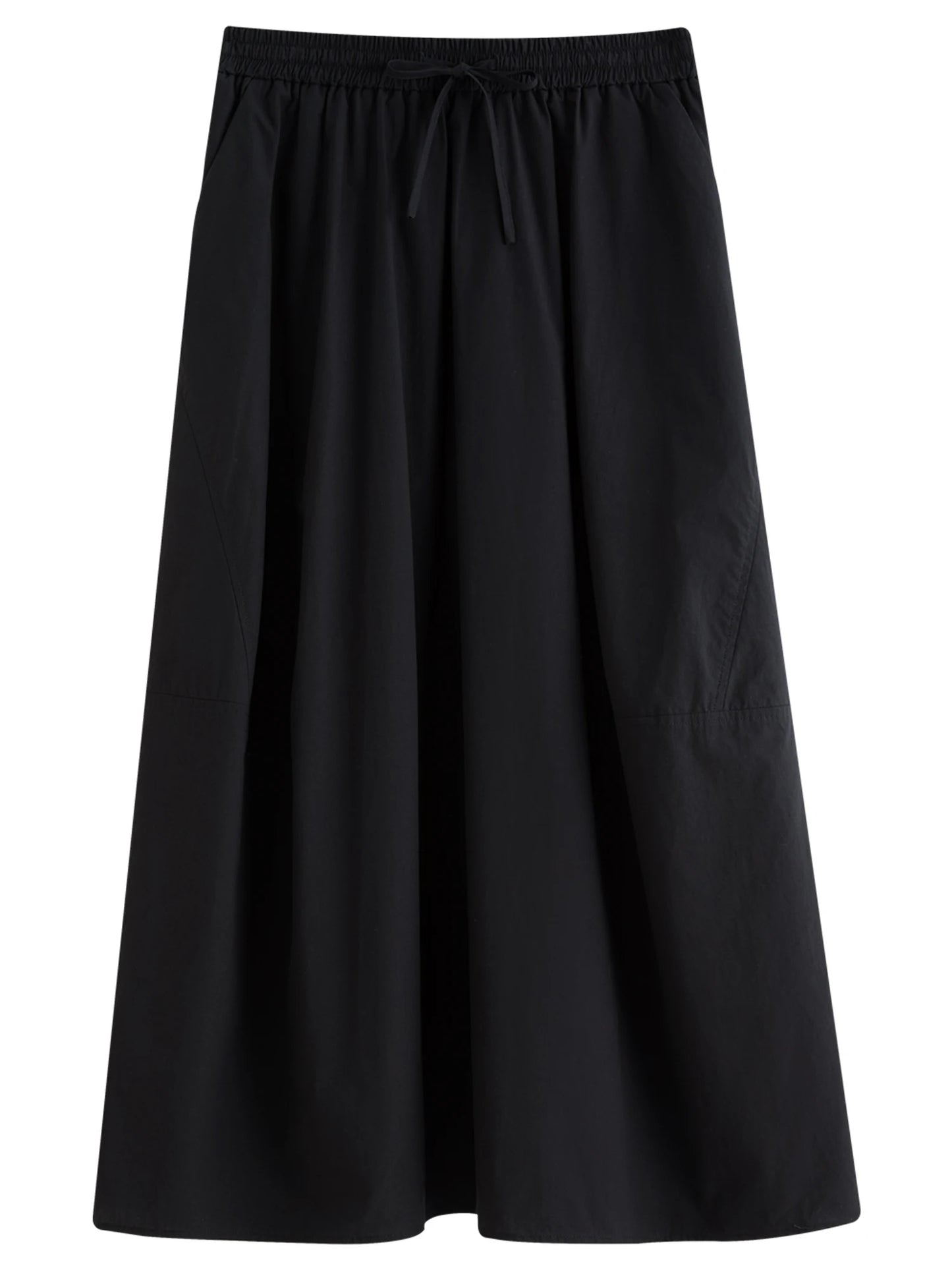 Striped Shawl and Sweater Skirt Set - Contrasting Knit Two-Piece