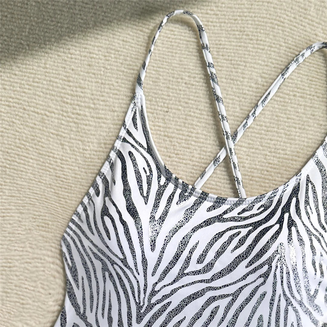 Women's String Mini Micro Thong Swimwear One Piece Swimsuit