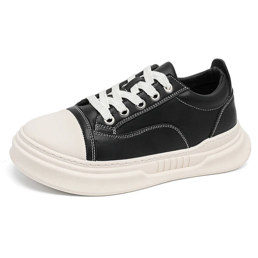 Platform Skateboard Sneakers - Men's Vulcanized Running & Tennis Trainers