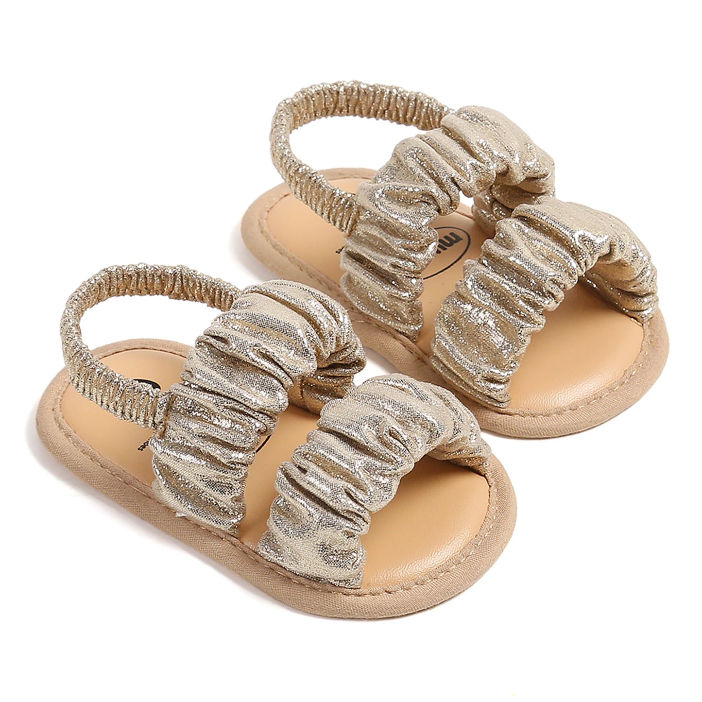 Baby Girls Soft Sole Sandals - Anti-Slip Princess Shoes
