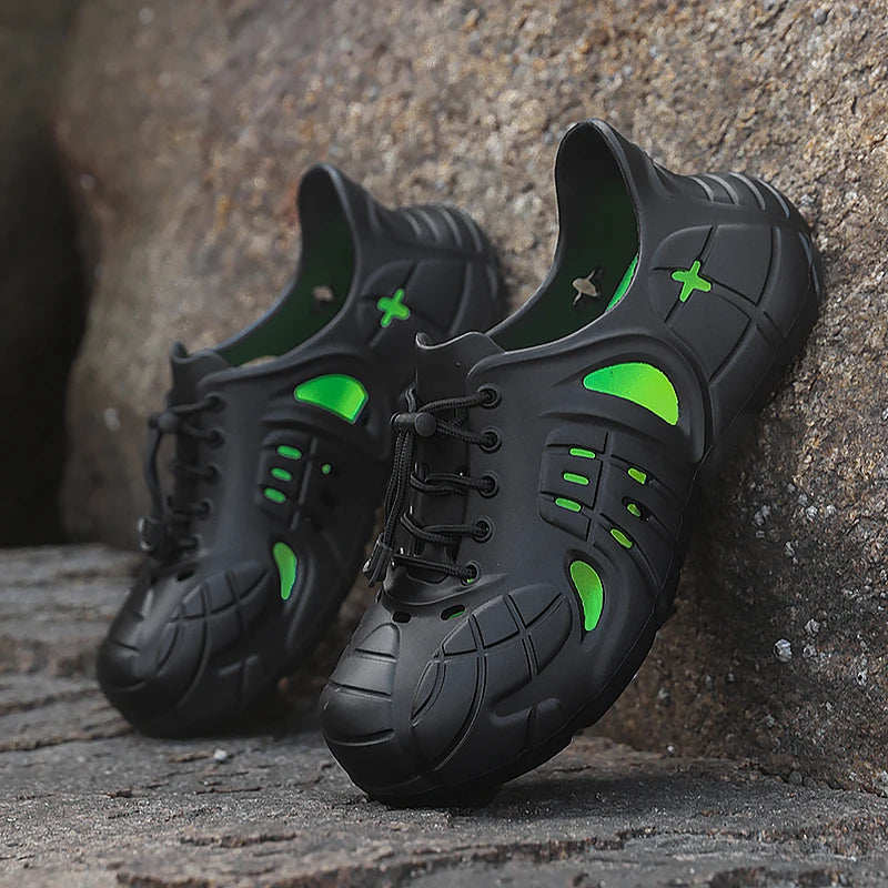 Men's Summer Platform Clogs - Outdoor Water Sandals & Beach Slides