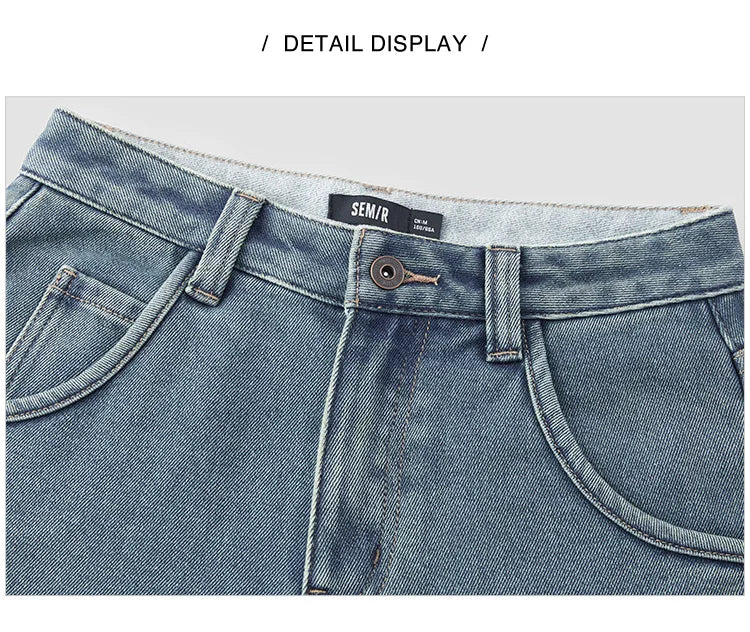 Wide Leg Fleece Lined High Waist Jeans - Women's Floor-Length Winter Denim