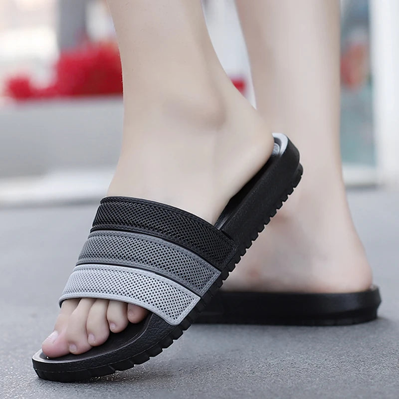 Men's Summer Gradient Design Sandals Slippers