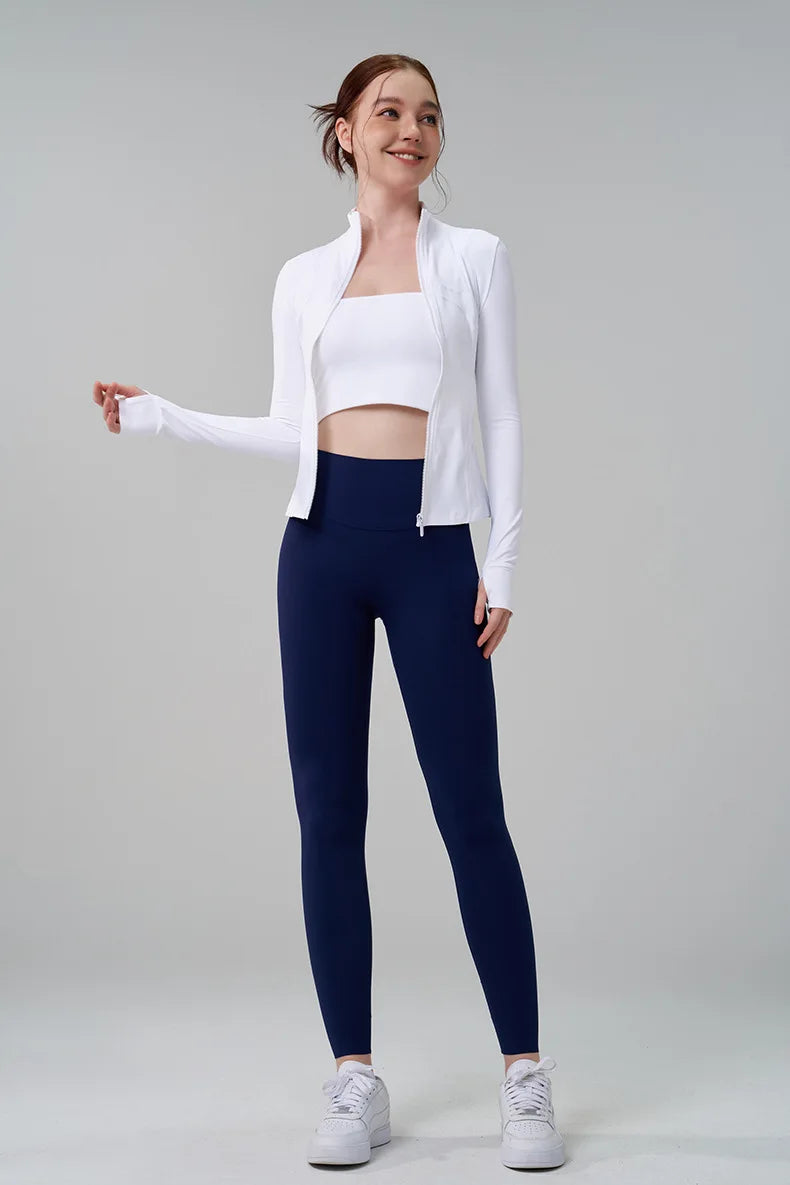 Long Sleeve Crop Top Jacket