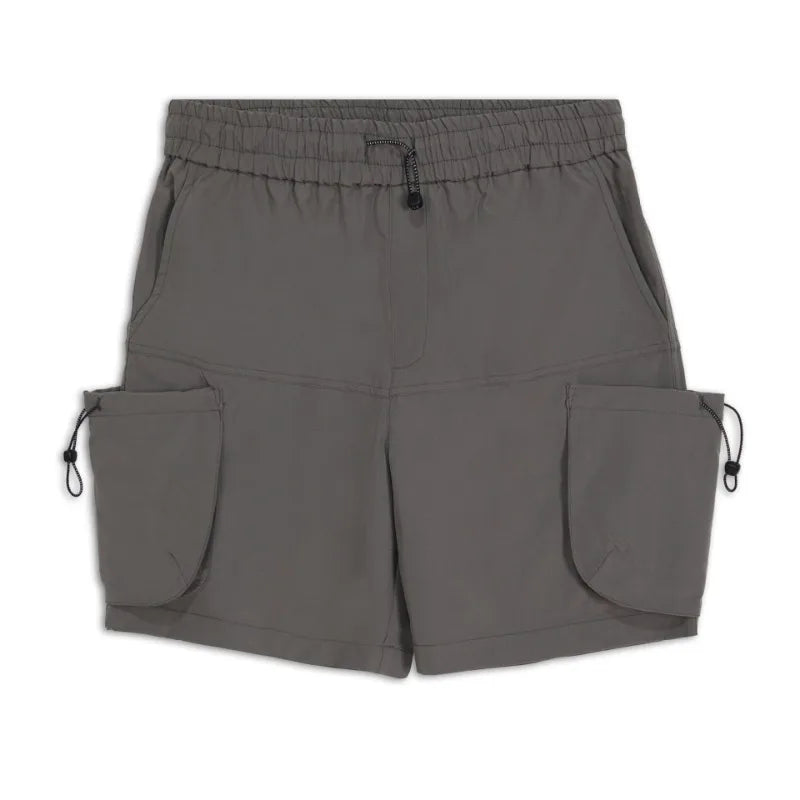 Men's Multi-Pocket Sports Shorts - Waterproof Drawstring