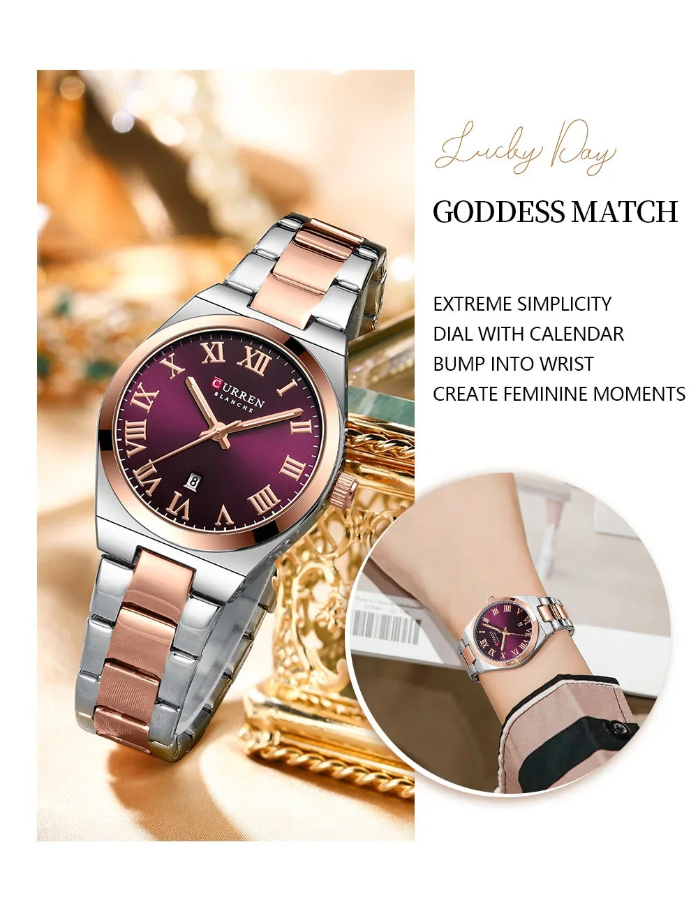 Waterproof Fashion Watch for Women