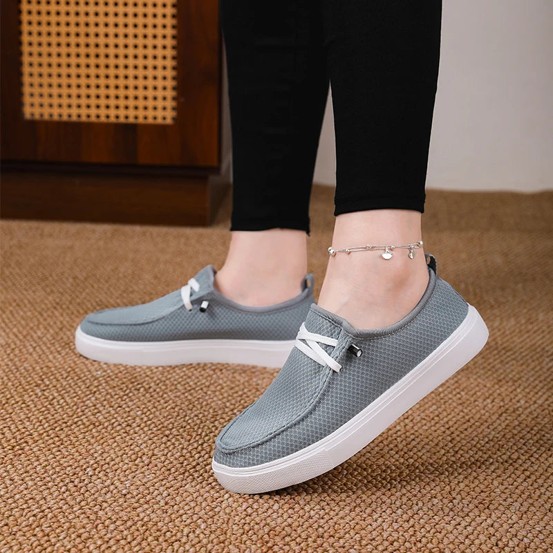 Men's Breathable Casual Sneakers - Soft Driving Running Trainers