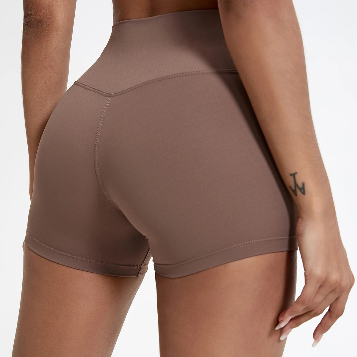Women's Running Sports Buttock Lift Gym Leggings Cycling Slim Fit Workout High Waist Yoga Shorts
