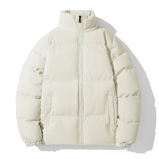 Men's Thickened Padded Jacket | Stand Collar | Zip-Up | Multi-Pocket | 4 Colours | M–5XL