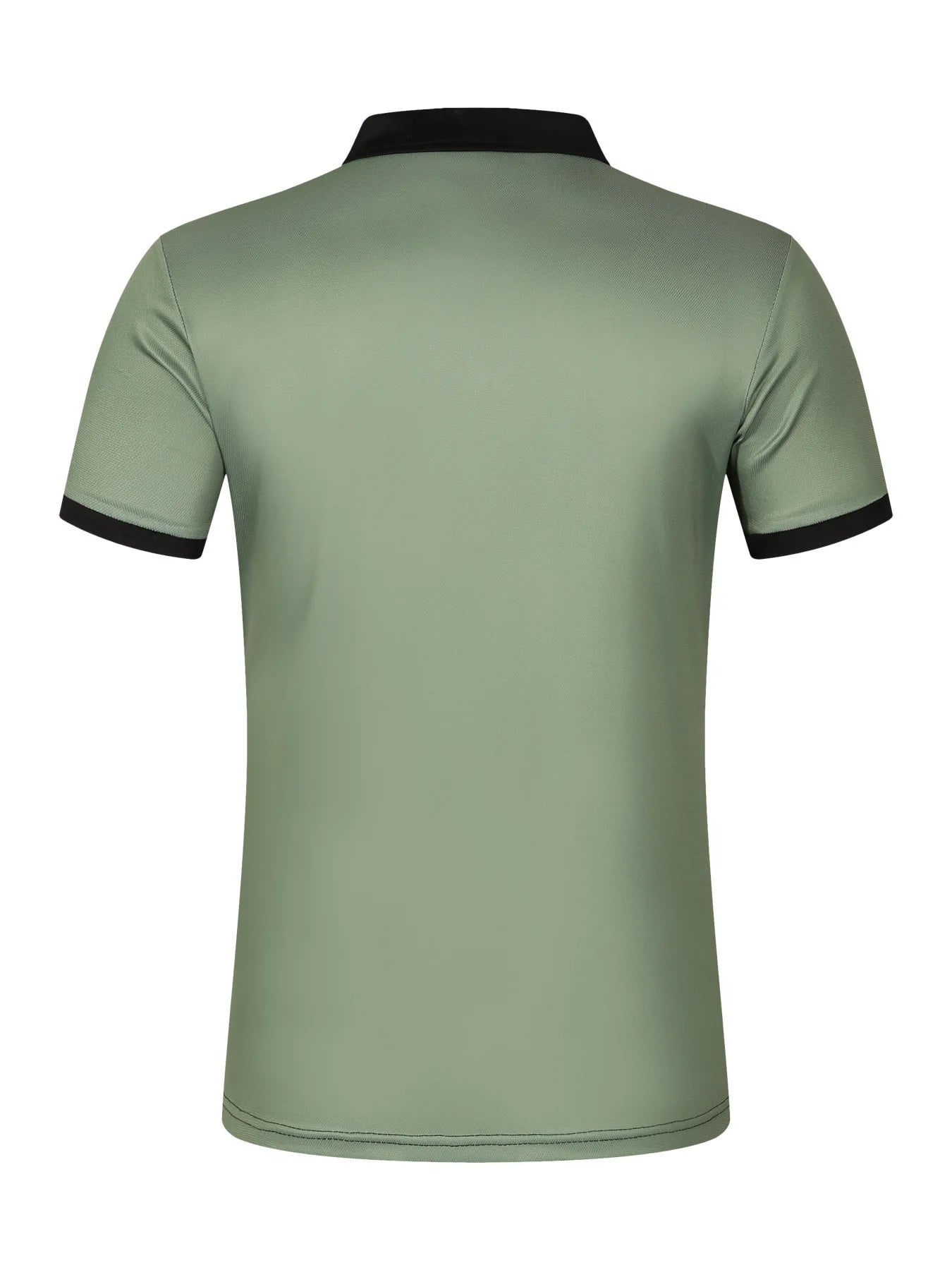 Men's Summer Polo Patchwork Short Sleeve Smart Casual Striped Turn Down Collar Shirt