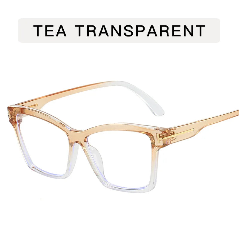 Anti Blue Light Cat Eye Glasses - Fashionable Retro Eyeglass Frame